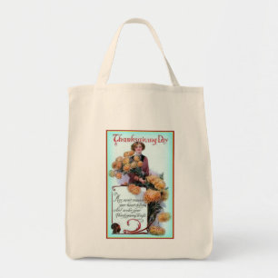 Erntedank Leinwand Tasche