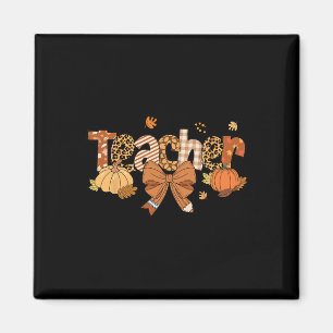 Erntedank Leopard Fall Pumpkin Herbst T Magnet