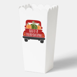 Erntedank-LKW Geschenkschachtel