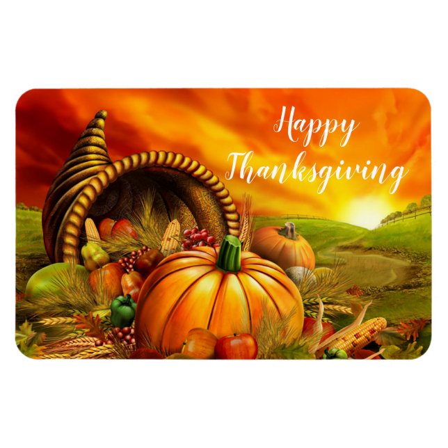 Erntedank Magnet (Horizontal)