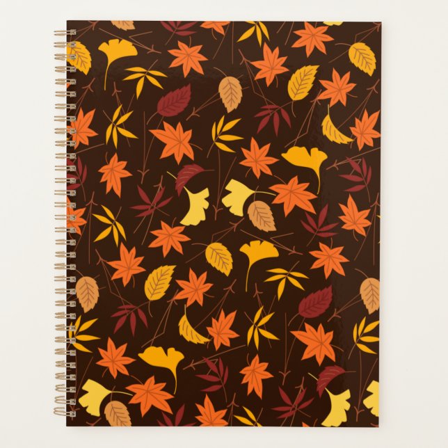 Erntedank Maple Fall Pattern Planer (Vorderseite)