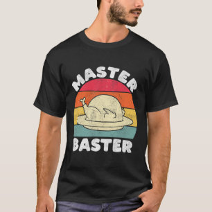 Erntedank Master Baster Funny Turkey Day Fall T-Shirt