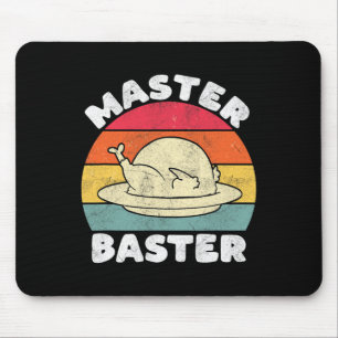 Erntedank Master Byster Funny Turkey Day Fall M Mousepad