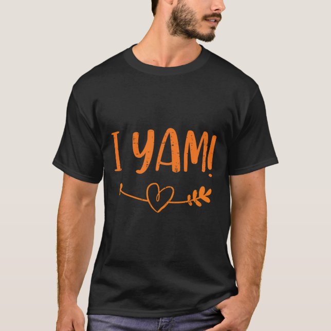 Erntedank Matching Couple Sie ist meine süße Karto T-Shirt (Vorderseite)