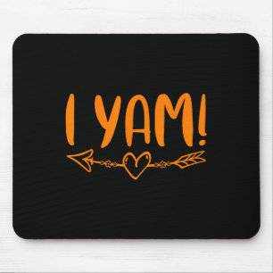 Erntedank Matching Couples Sie ist mein süßer Pota Mousepad