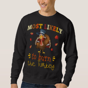 Erntedank Matching Family am ehesten zum Brennen v Sweatshirt