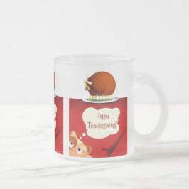 Erntedank Mattierte Tasse