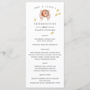 Erntedank-Menü nach Maß Menükarte