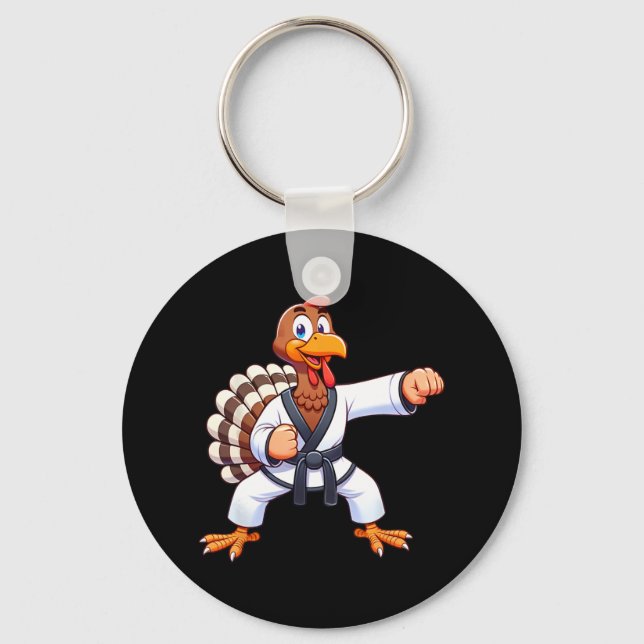 Erntedank Mixed Martial Arts Kickboxing Judo Karat Schlüsselanhänger (Vorderseite)
