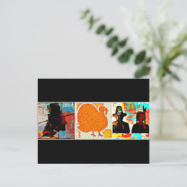 Erntedank Moderne Kunstsammlung Feiertagspostkarte