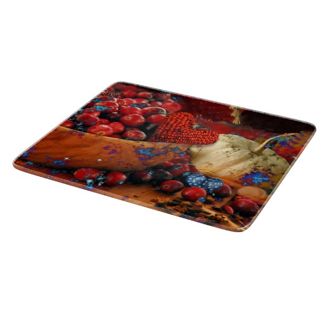 Erntedank-Motion-Cutting Board Schneidebrett (Ecke)