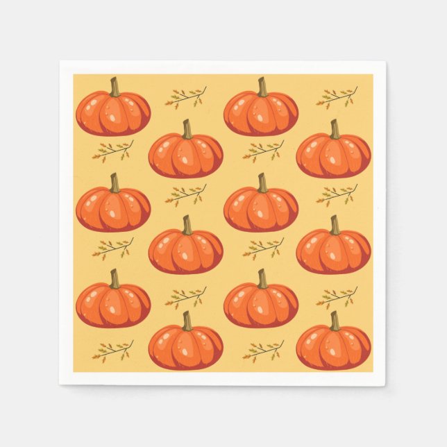 Erntedank Napkins Serviette (Vorderseite)