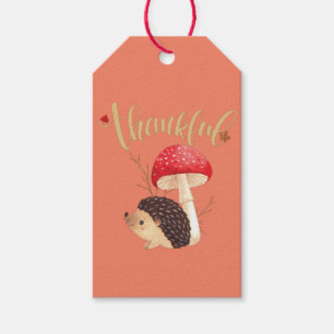 Erntedank Niedlich Kawaii Igel Herbst Geschenkanhänger