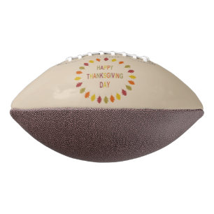 Erntedank Oak Blätter Football