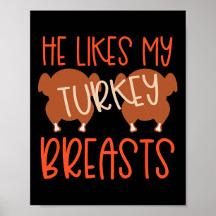 Erntedank Paare Türkei Brust sie mag meinen Dr. Poster