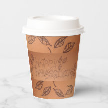 Erntedank Paper Cup