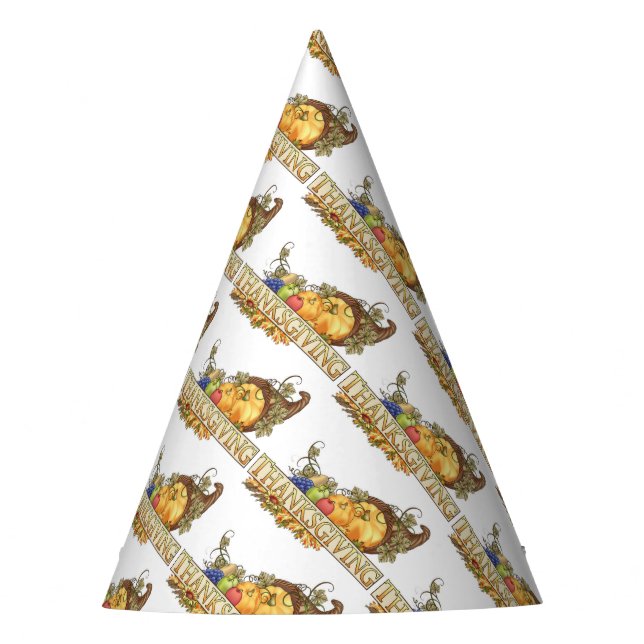 Erntedank Party Hat/Erntedank Partyhütchen (Vorderseite)