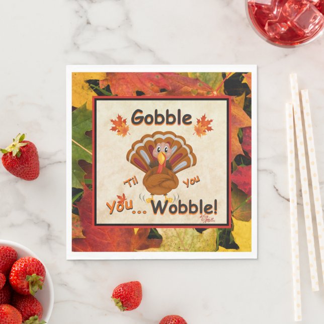 Erntedank Party Napkins Serviette (Beispiel)