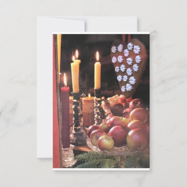 **ERNTEDANK PARTY ODER ABENDESSEN** EINLADUNG (Vorderseite)