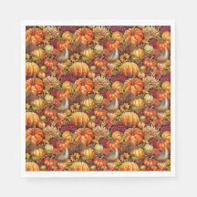Erntedank Pattern Pumpkins Türkei Fall Foliage