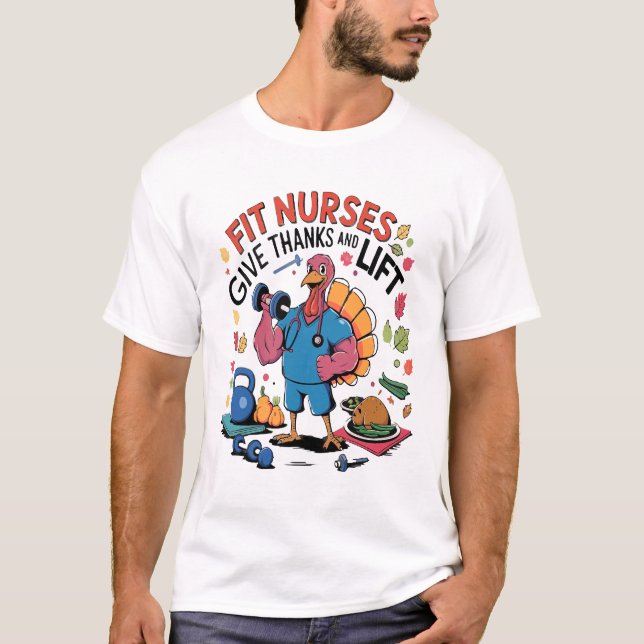 Erntedank Pflegegeschenk - Spaß und Spaß T-Shirt (Vorderseite)