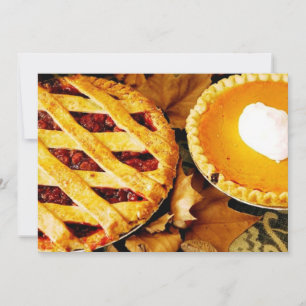 Erntedank Pie Einladung