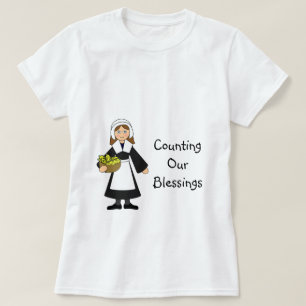 Erntedank Pilgrim Girl T-Shirt