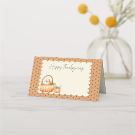 Erntedank Platzkarte