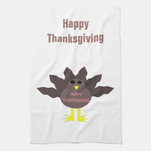 Erntedank Plucked Türkei Custom Kitchen Tower Geschirrtuch