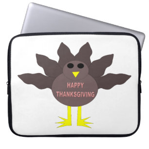 Erntedank Plucked Turkey Laptop Bag Laptopschutzhülle