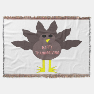 Erntedank pluckte Türkei-Donnerschlag Decke