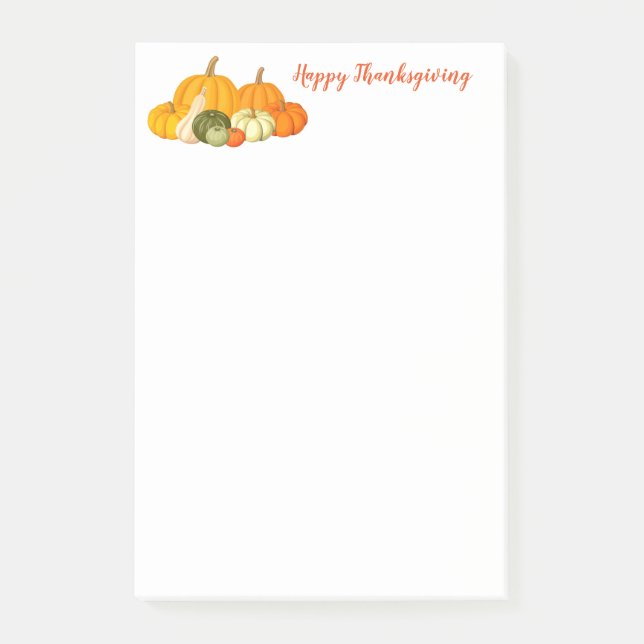 Erntedank Post-it-Notes Post-it Klebezettel (Vorderseite)