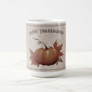 Erntedank Pumpkin Damask Kaffeetasse