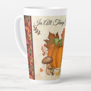 Erntedank Pumpkin Latte Tasse