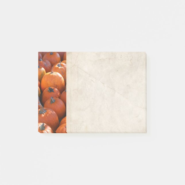 Erntedank Pumpkin Patch Post-it Klebezettel (Vorderseite)
