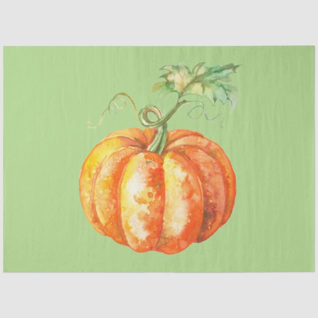 Erntedank Pumpkin Series Design 45 Seidenpapier (Vorderseite)