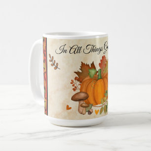 Erntedank Pumpkin Tasse