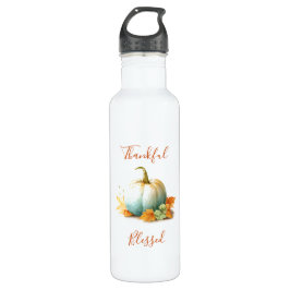 Erntedank Pumpkin Wasserflasche Edelstahlflasche