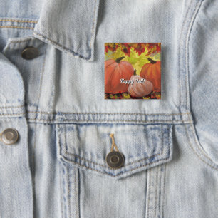 Erntedank Pumpkins #2 Herbstausgänge Button