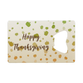 Erntedank Pumpkins Geldbeutel Flaschenöffner