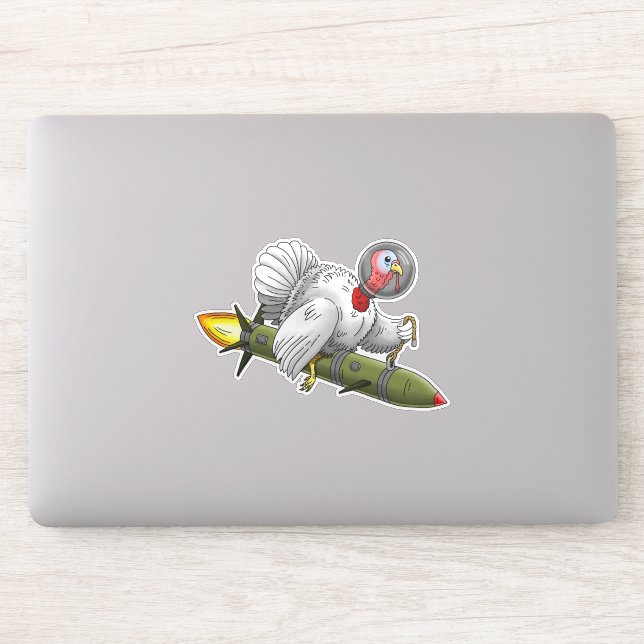 Erntedank Rocket Türkei Aufkleber (Computer)