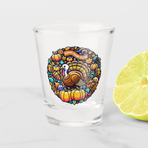 Erntedank Schnapsglas