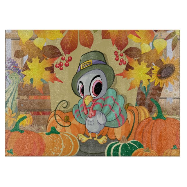 Erntedank Schneidebrett (Vorderseite)