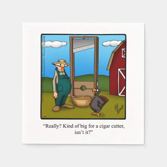 Erntedank Spaß Paper Napkins Serviette (Vorderseite)