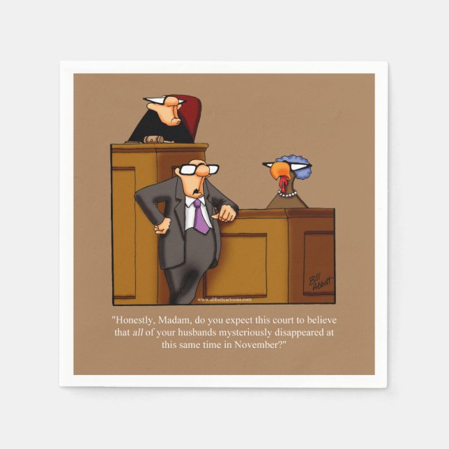 Erntedank Spaß Paper Napkins Serviette (Vorderseite)