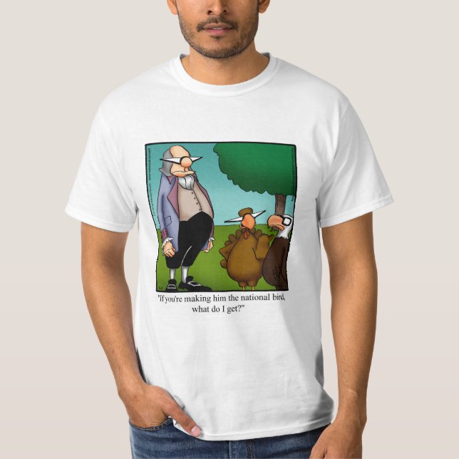 Erntedank Spaß Tee Shirt Geschenk (Vorderseite)