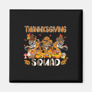 Erntedank Squad Leopard Drei Fall Tigers Weari Magnet