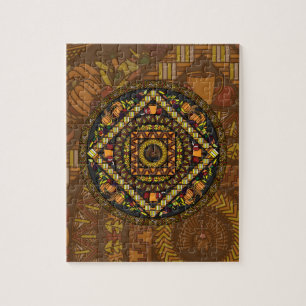 Erntedank-Symbole Puzzle