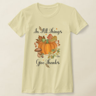 Erntedank T - Shirt der Frauen
