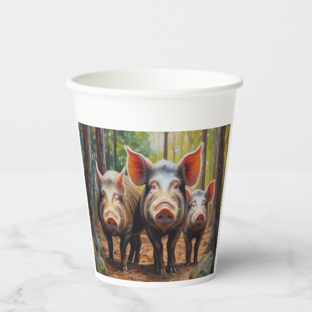 Erntedank Tasse Pappbecher (Vorderseite)